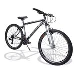 Sarissa Moon 27.5 Jant MTB Ön Amortisörlü Shimano 21 Vites V Fren Wake Gidon Siyah Gri Dağ Bisikleti