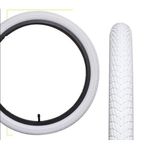 Sarissa RAPTOR Beyaz Dış Lastik 20X1.95 (Desen-P1023) 20 Jant Beyaz Çocuk Bisikleti Dış Lastiği Düz Lastik
