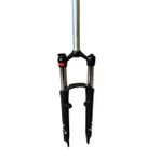 Sarissa ZOOM M/LO 26" Jant Kilitlenebilir Bisiklet Maşası 1-1/8 QR Amortisörlü Maşa Disk Fren Uyumlu Siyah Sarı