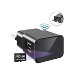 Şarj Adaptörü Mini Wifi 1080P HD IP Kamera