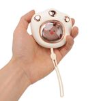 Şarj Edilebilir El Isıtıcı Güç Bankası El Isıtıcı Ayarlanabilir Sevimli Kedi Paw Küçük El Isıtıcı Gece Lambası Ile Kadın Erkek, 5W 5V 1a