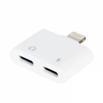 Şarj Ve Kulaklık Çoklayıcı Çevirici Adaptör Lightning To 2 Lightning