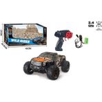 Şarjlı 1:10 Rc Dev Off-Road Araba 15KM/H Hızlı Arazi Aracı 40 cm - Turuncu