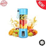Şarjlı 3 Bıçaklı Mini El Rondosu, 250ML, Mavi, Pratik ve Kullanışlı
