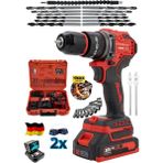 Şarjlı 980F Kömürsüz Motor Çelik Mandren Akülü Darbeli Matkap 10MM - Seçenek 1