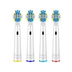 Şarjlı Diş Fırçası Oral-b Uyumlu Floss Action 4 Lü Dış Fırçası Yedek Başlığı