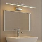 Sarjlı LED Flüt Resim Aplik | 6W | 3200K Gün Işığı | 35cm | Duvar Tipi Ayna/Tablo Üstü Dekoratif Işık | IP20 İç Mekan Kullanım (Krom Kasa)