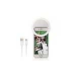 Şarjlı Led Selfie Işığı Led Ring Light Halka Telefon Işığı 36 Led 3 Kademeli