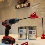 Şarjlı Matkap Karıştırıcı Uç – Epoxy Reçine Karıştırma Ucu, Boya, Taş Tozu ve Alçı için Mikser Ucu - Küçük Epoksi için Yeniden Kullanılabilir Boya Karıştırma Ucu - Şarzlı Matkap Mixer Ucu. 2'li Set