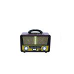 Şarjlı Nostaljik Radyo Meier M-112Bt Usb/Sd/Mp3/Bluetooth Koyu Kahverengi
