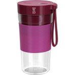 Şarjlı Pembe Blender, Taşınabilir ve Kullanışlı Mutfak Gereci