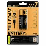Şarjlı Pil Şarj Edilebilir Pil AAA 1.5V 800mWh – USB Type-C Şarjlı Kumanda Pili, Lityum-İon, Hızlı Şarj, Uzun Ömürlü 2 Adet