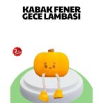Şarjlı Pumpkin Led Masa Lambası Zamanlayıcılı Dokunmatik Mir22262466