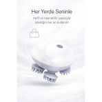 Şarjlı Su Geçirmez Baş Ve Vücut Masaj Aleti - 4 Başlıklı Titreşimli Masaj Cihazı