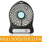Şarjlı Taşınabilir Mini Fan - Vantilatör