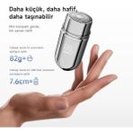 Şarjlı Taşınabilir Unisex Mini Sakal ve Yanak Tıraş Makinesi - Option-1
