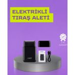 Şarjlı Tıraş Makinesi, Kart Tasarım, 2 Başlıklı, Hassas Kesim - Seçenek 1