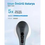 Şarjlı Vücut Masaj Aleti Tüm Vücut 3 Başlıklı 6 Masaj Modlu 6 Hız Ayarlı Selülit Kas Gevşetici