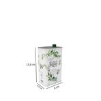 Sarkap 0,5 L (500 ml) Kapaklı Dekoratif Zeytinyağı Tenekesi BeyazYeşilZeytin