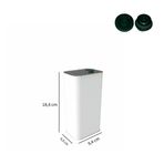 Sarkap 1000 ml Beyaz Pratik Kapaklı Zeytinyağı Tenekesi