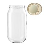 Sarkap 1000 ml Gold Kapaklı Cam Kavanoz
