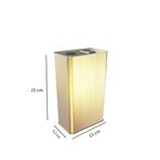 Sarkap 3000 ml Kapaklı Kulplu Zeytinyağı Tenekesi