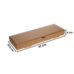 Sarkap 41x12.5x4 cm Kahverengi Pide Kutusu