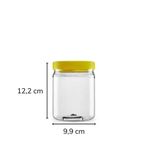 Sarkap 750 ml Sarı Silindir Pet Kavanoz