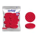 Sarkap 82 mm Kalpli Desenler Hijyenik Paketli 10 Adet Kavanoz Kapağı