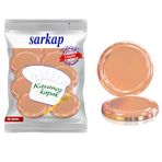 Sarkap Hijyenik Paketli Bronz 82 mm 10 Adet Kavanoz Kapağı