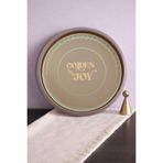 Sarkap Home 34 cm Golden Joy Metal Tepsi