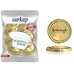 Sarkap Homemade 10 Adet 82 mm Hijyenik Paketli Kavanoz Kapağı