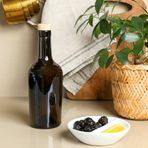 Sarkap Reginetta 500 ml Kapaklı Cam Zeytinyağ Şişesi Yağdanlık