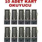 Sarkey SR-200 Em-W IP68 Su Geçirmez Kartlı ve Şifreli Geçiş Sistemi Rfıd Proximity Kart Okuyucu 125 Khz - 10 ADET
