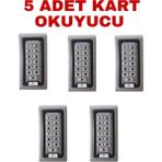 Sarkey SR-200 Mf Mifare Kartlı ve Şifreli Geçiş Sistemi Metal Kasa Rfıd Kart Okuyucu 13.56 Mhz - 5 ADET