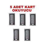 Sarkey SR-200 Mf Mifare Kartlı ve Şifreli Geçiş Sistemi Metal Kasa Rfıd Kart Okuyucu 13.56 Mhz - 5 ADET