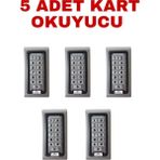 Sarkey SR-200 Mf-W IP68 Su Geçirmez Mifare Kartlı ve Şifreli Geçiş Sistemi Rfıd Kart Okuyucu 13.56 Mhz - 5 ADET