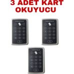 Sarkey SR-204 Em Proximity Kart Okuyucu 125 Khz Şifreli Geçiş Kontrol Sistemi 1000 Kullanıcı - 3 ADET