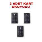 Sarkey SR-204 Mf Mifare Kartlı ve Şifreli Geçiş Sistemi Rfıd Kart Okuyucu 13.56 Mhz - 3 ADET