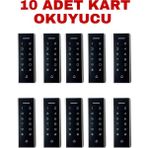 Sarkey SR-205 Em Kartlı ve Şifreli Geçiş Sistemi Proximity Rfıd Kart Okuyucu 125 Khz - 10 ADET