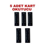 Sarkey SR-205 Em Kartlı ve Şifreli Geçiş Sistemi Proximity Rfıd Kart Okuyucu 125 Khz - 5 ADET