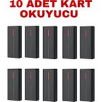 Sarkey SR-207 Em-W IP68 Rfıd Proximity Kart Okuyucu 125 Khz 10.000 Kullanıcı Kapasiteli Dış Ortam Geçiş Sistemi - 10 ADET