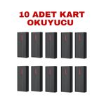 Sarkey SR-207 Em-W IP68 Rfıd Proximity Kart Okuyucu 125 Khz 10.000 Kullanıcı Kapasiteli Dış Ortam Geçiş Sistemi - 10 ADET