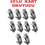 Sarkey SR-209 Em-W Proximity Kart Okuyucu 125 Khz IP68 Metal Kasa 10000 Kullanıcı Kapasiteli Geçiş Kontrol Sistemi - 10 ADET