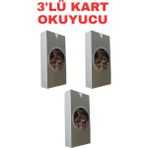 Sarkey SR-210 Em-W Proximity Kart Okuyucu 125 Khz IP68 Şifreli Dokunmatik Tuşlu Geçiş Kontrol Sistemi 2000 Kullanıcı - 3 ADET