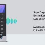 SARKEY SR-213 LCD EM Stand Alone, İç Ortam, LCD Ekran, Metal Kasa, 12-24 V DC Besleme Voltajı, Proximity Kart Okuyucu (125 Khz)