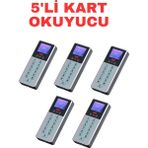 Sarkey SR-218 Em-W Tuya Wifi Kart Şifre Okuyucu IP68 Proximity 125 Khz Metal Kasa - 5 ADET