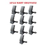 Sarkey Sr-220 Em Usb Proximity Kart Okuyucu 125 Khz Masaüstü Rfıd Kart Okuyucu Tak Çalıştır 10 Adet