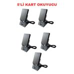 Sarkey Sr-220 Mf Usb Mifare Kart Okuyucu 13.56 Mhz Masaüstü Rfıd Kart Okuyucu Tak Çalıştır 5 Adet