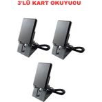 Sarkey SR-220 Mf USB Mifare Kart Okuyucu 13.56 Mhz Masaüstü Rfıd Okuyucu - 3 ADET